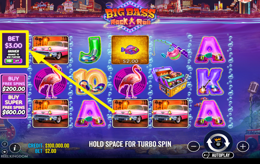 Big Bass Rock and Roll ACTIVAR APUESTA ANTE.