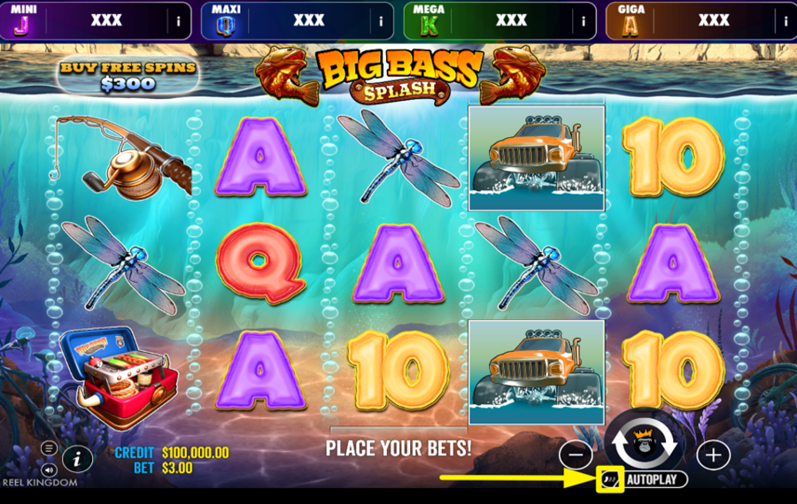 Big Bass Splash Oranje Jackpot PASSEZ À LA VITESSE SUPÉRIEURE.