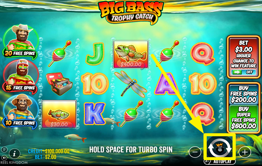 Big Bass Trophy Catch EMBARK ON YOUR GAME!