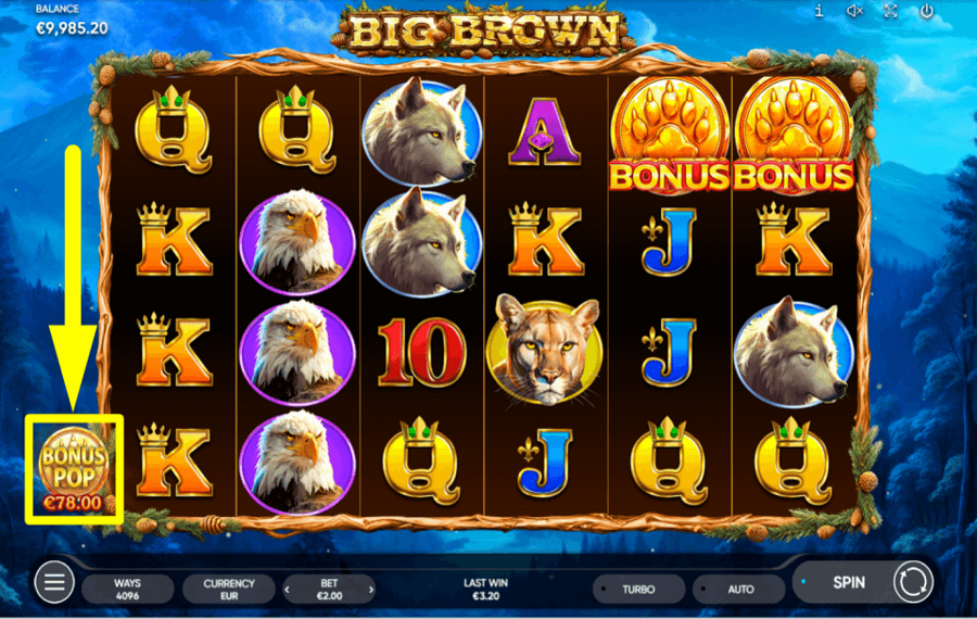 Big Brown CLAIM THE BONUS.
