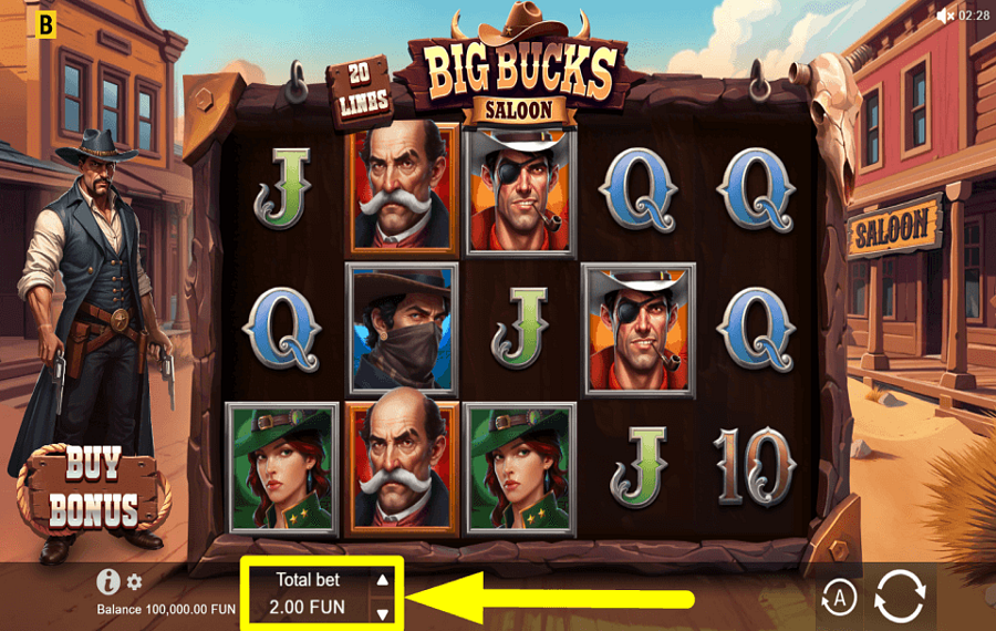Big Bucks Saloon HAZ TU APUESTA.