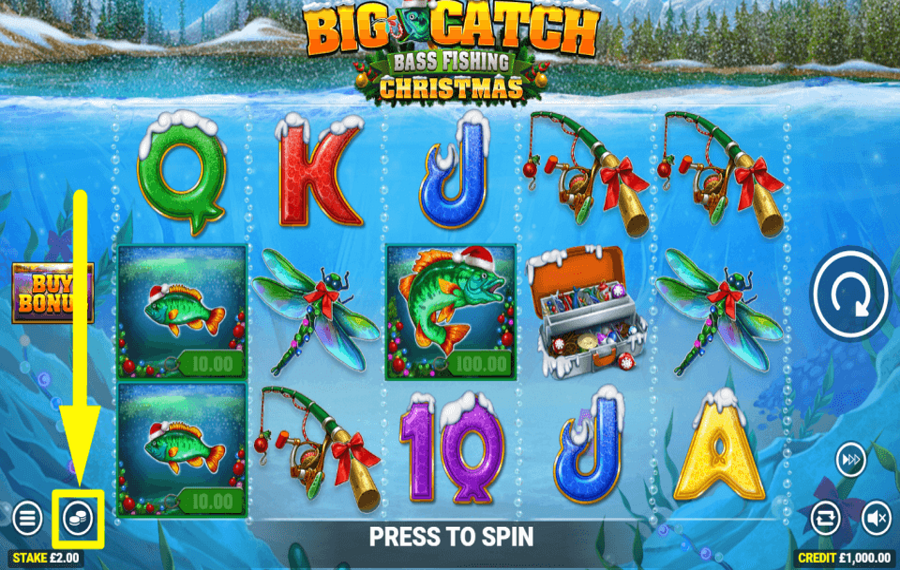 Big Catch Bass Fishing Christmas DÉFINISSEZ LA MISE.