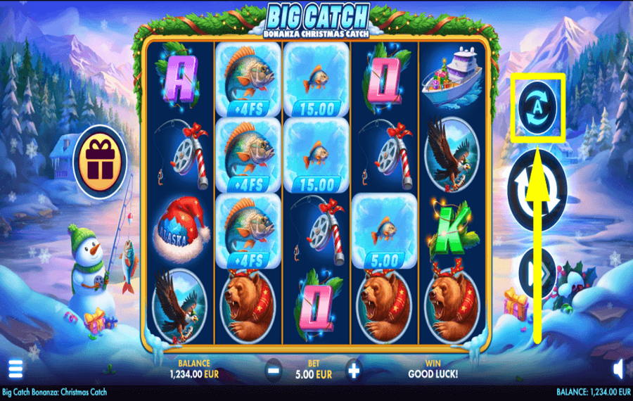 Big Catch Bonanza Christmas Catch PROCEED AUTOMATICALLY.