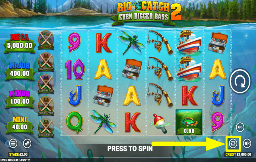 Big Catch Even Bigger Bass 2 AUTOMATISCH FORTSETZEN.