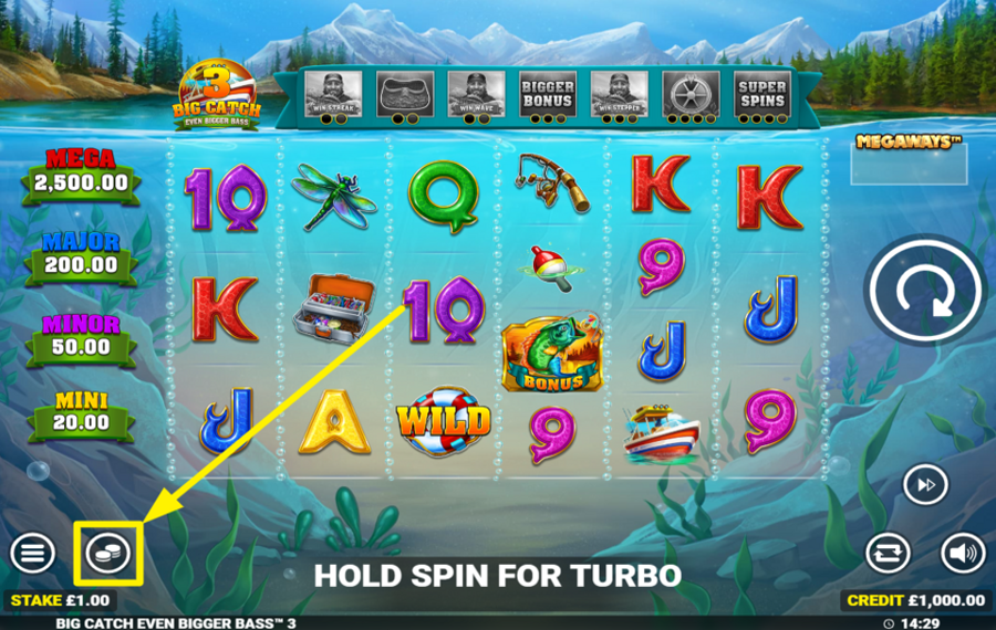 Big Catch Even Bigger Bass 3 GEBEN SIE IHREN EINSATZ AN.