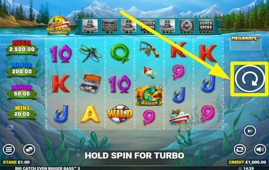 Big Catch Even Bigger Bass 3 DREHEN FÜR DEN SIEG!