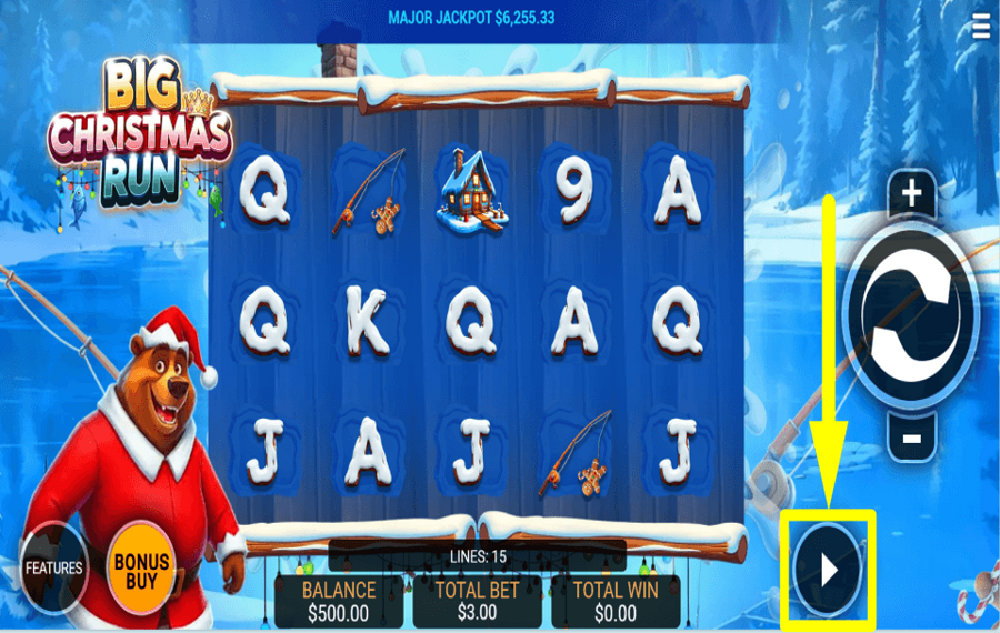 Big Christmas Run APPLICA RIPRODUZIONE AUTOMATICA.