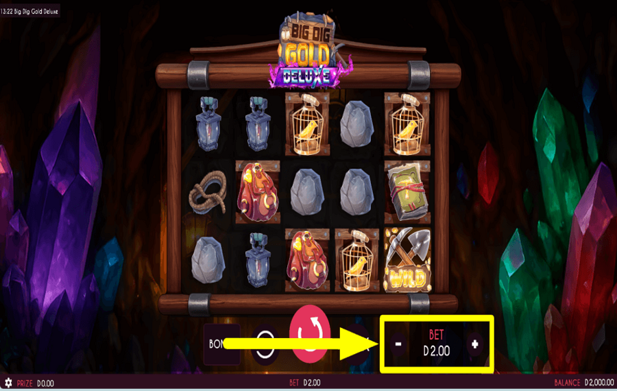 Big Dig Gold Deluxe FIJA LA APUESTA.
