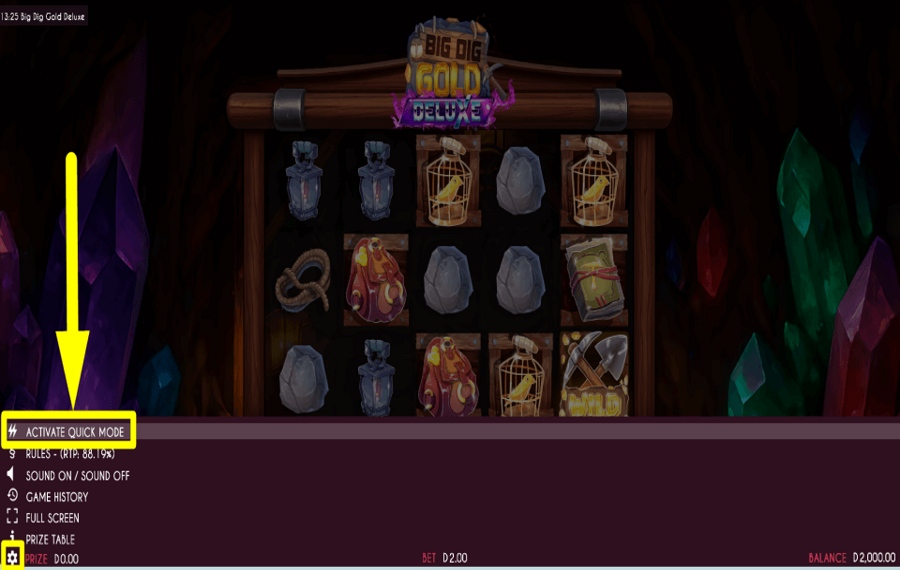 Big Dig Gold Deluxe MEJORA TU JUEGO.