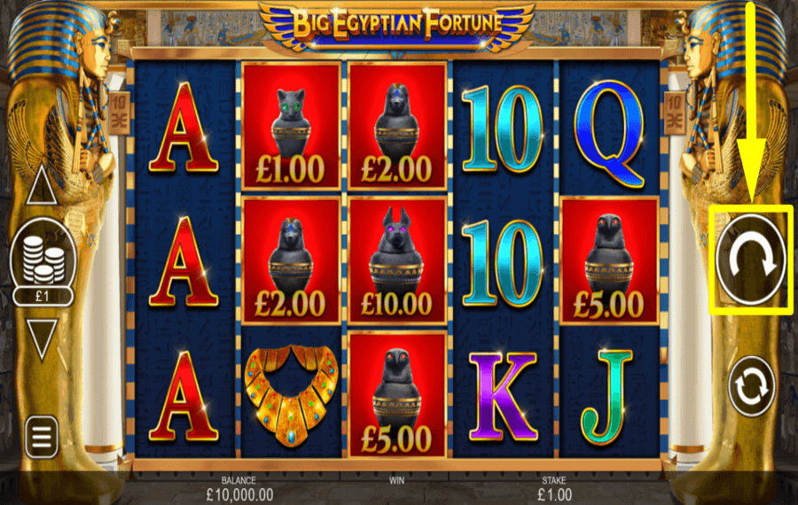 Big Egyptian Fortune CLICK SPIN TO WIN.