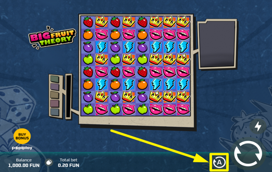 Big Fruit Theory ACTIVER LA LECTURE AUTOMATIQUE.