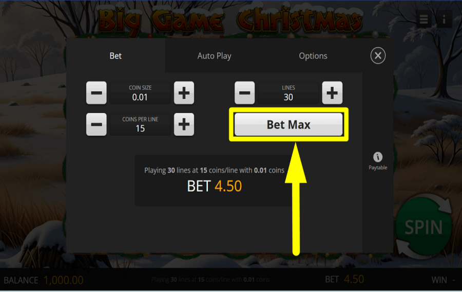 Big Game Christmas GO ALL IN.