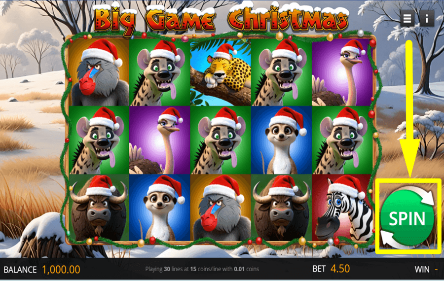 Big Game Christmas TIME TO GAMBLE.