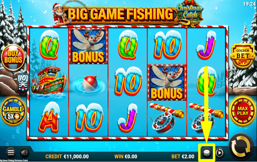 Big Game Fishing Christmas Catch PLACE YOUR BET.