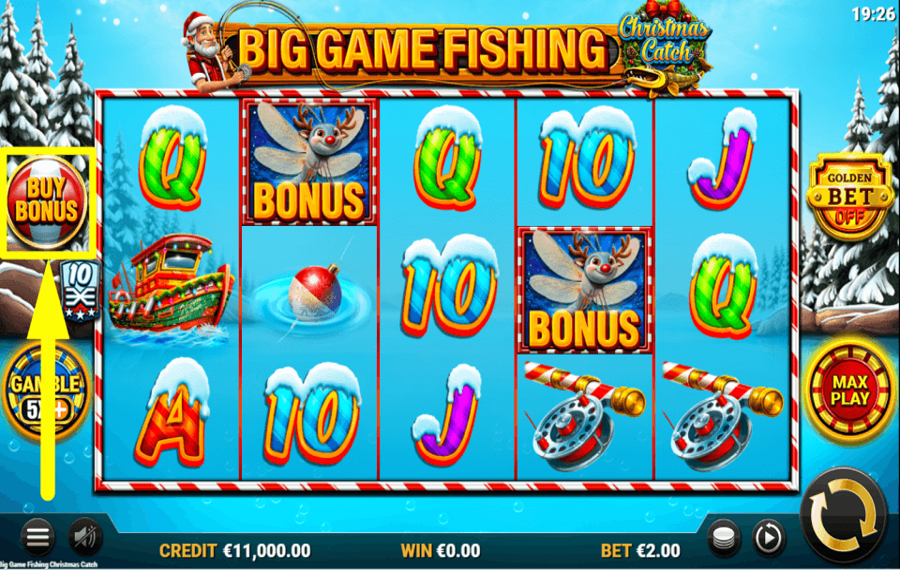 Big Game Fishing Christmas Catch PURCHASE EXTRA TURNS.