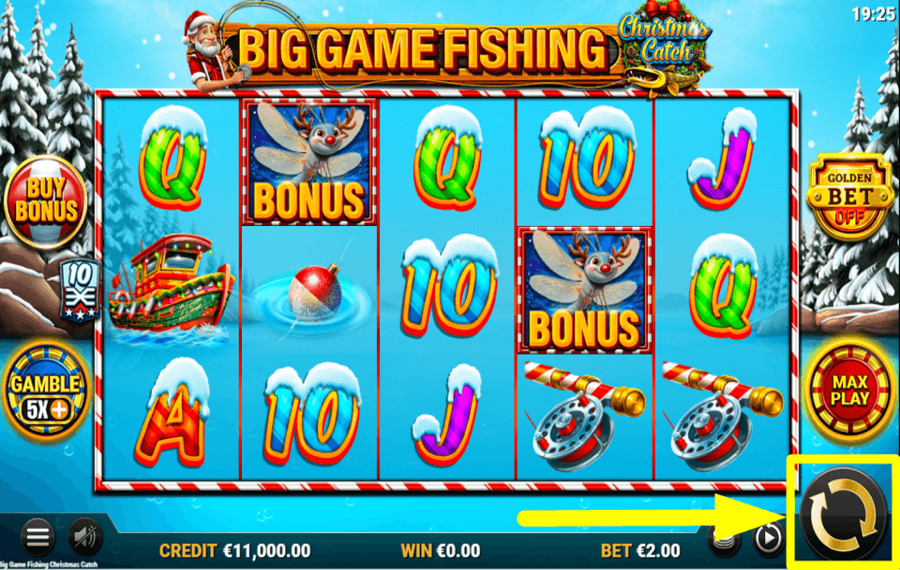 Big Game Fishing Christmas Catch PLAY FOR REWARDS.