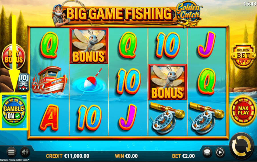 Big Game Fishing Golden Catch ACCEPT THE RISK.