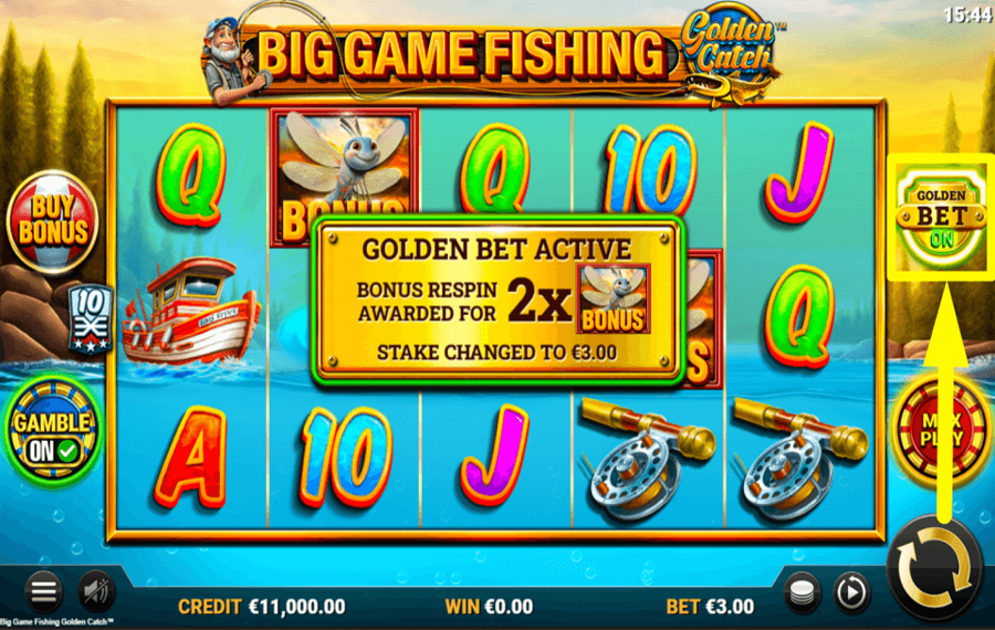 Big Game Fishing Golden Catch ASSIGN HIGH STAKES.