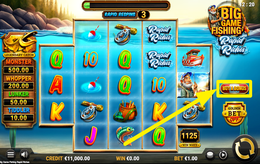 Big Game Fishing Rapid Riches GIRI GRATUITI, PIÙ VINCITE?