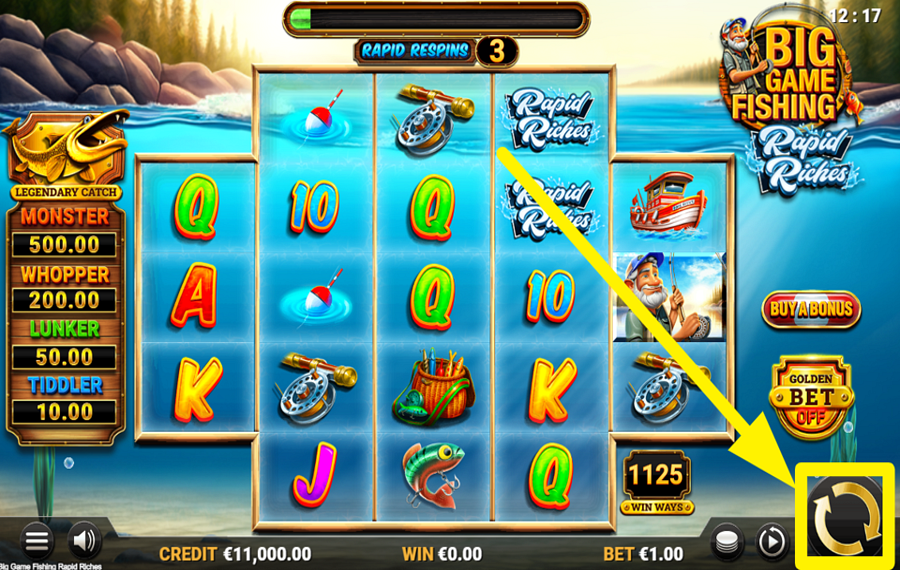 Big Game Fishing Rapid Riches GIRA PER LA VITTORIA!