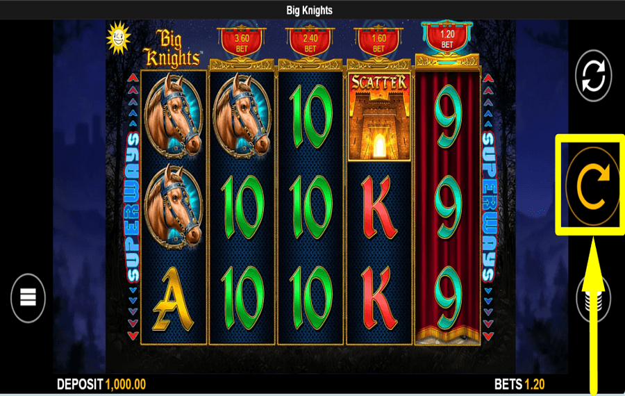 Big Knights COMMENCE BETTING.