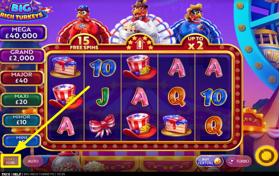 Big Rich Turkeys ОПРЕДЕЛИТЕ СВОЮ СТАВКУ.