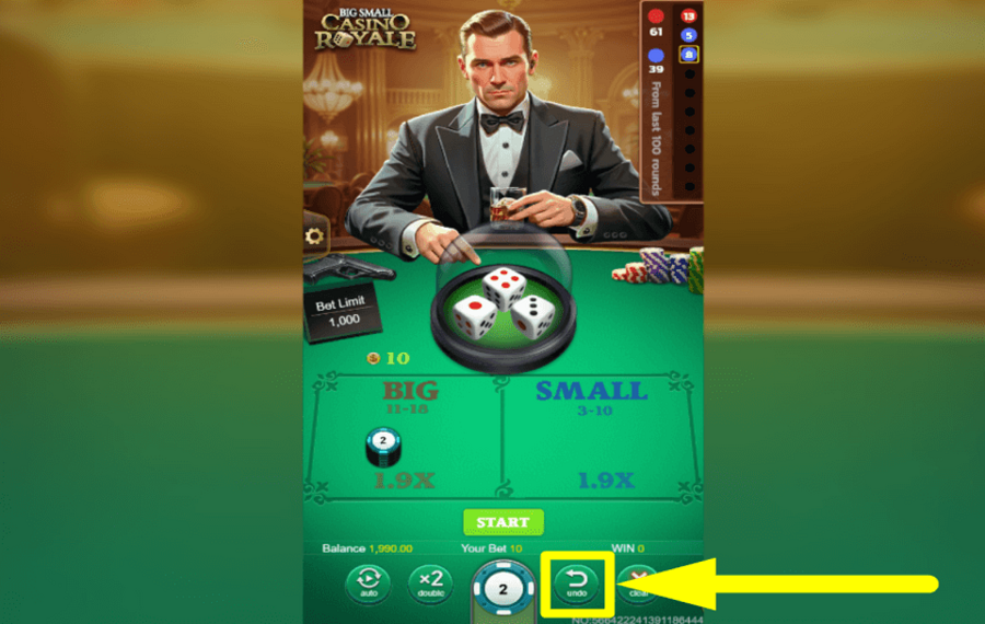 Big Small Casino Royale GUARDA LAS MONEDAS.