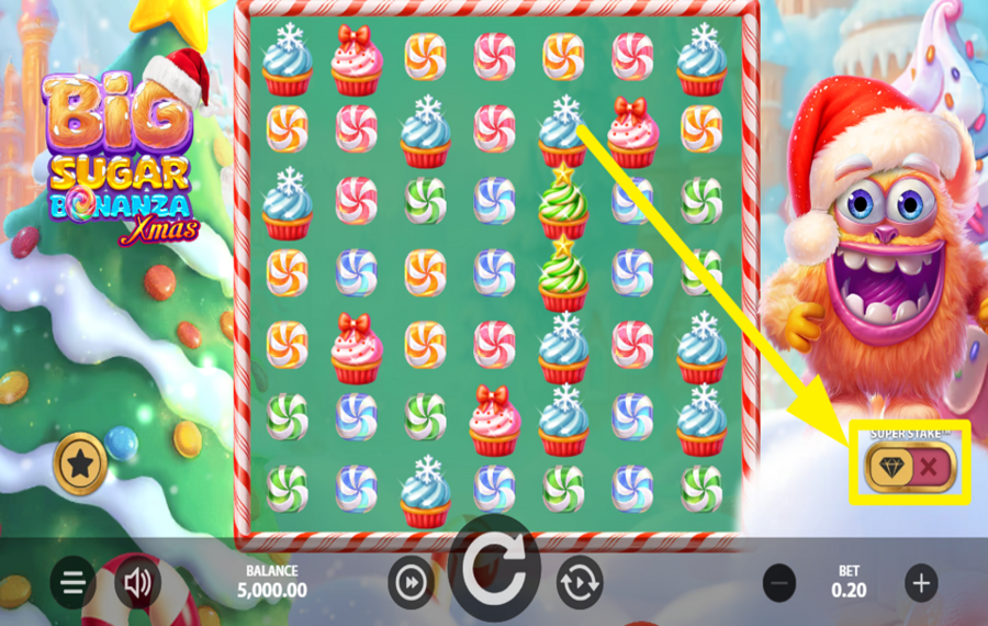 Big Sugar Bonanza Xmas УВЕЛИЧЬТЕ СВОЮ СТАВКУ!