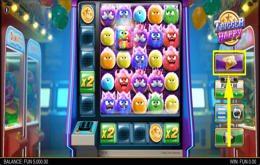 Big Time Gaming Trigger Happy COMPRAR GIROS GRATIS.