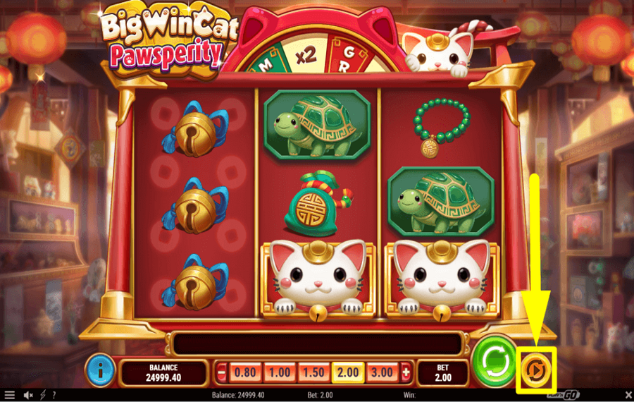 Big Win Cat Pawsperity GIRAR AUTOMÁTICAMENTE.