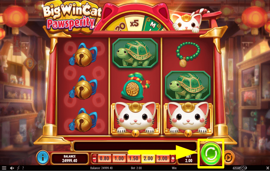 Big Win Cat Pawsperity EMPIEZA A JUGAR.
