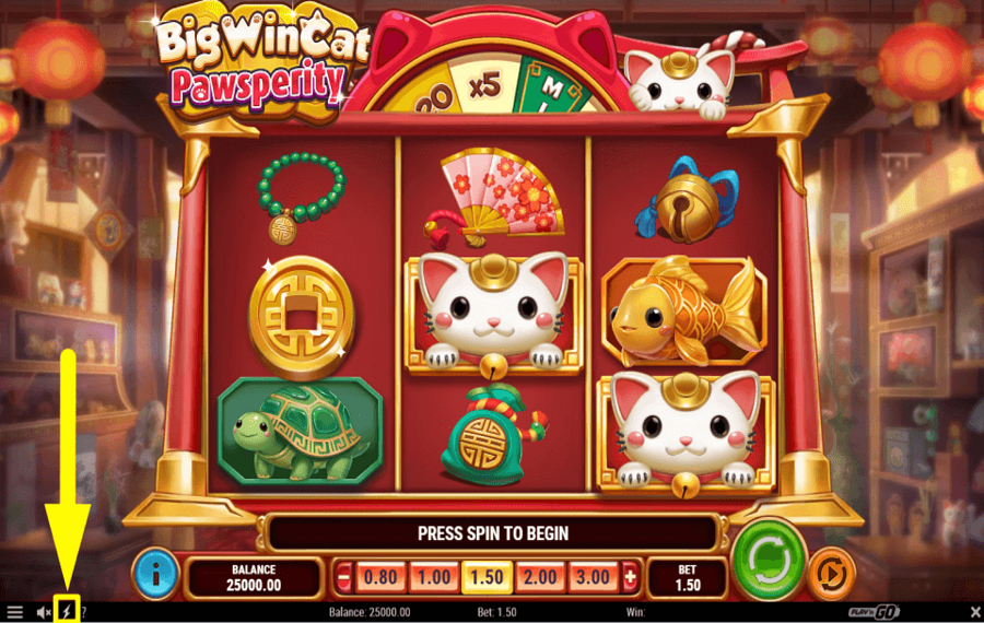Big Win Cat Pawsperity ACELERA EL RITMO.