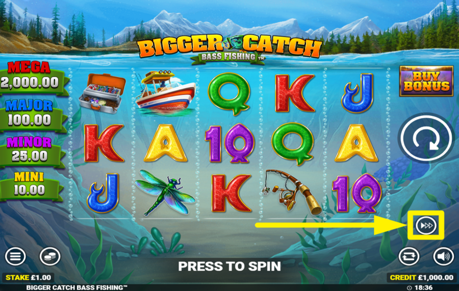 Bigger Catch Bass Fishing УСКОРЬТЕ ИГРУ!