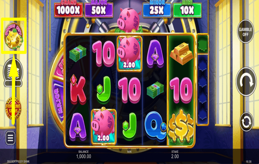 Bigger Piggy Bank KOSTENLOSE SPIELE ERWERBEN.