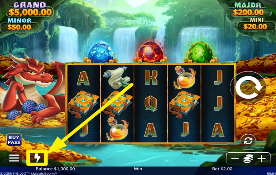 Bigger the Loot Majestic Bounty ACELERA LOS GIROS.