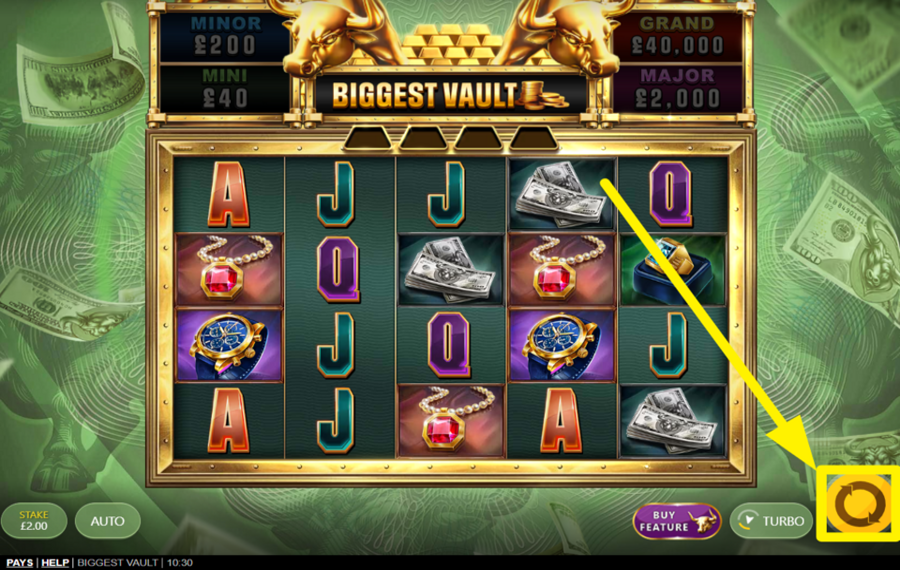 Biggest Vault DREH DREHEN UND GEWINNEN!