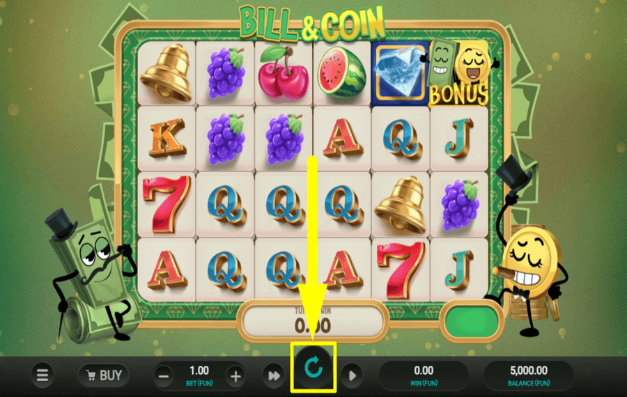 Bill and Coin DAS SPIEL SPIELEN.