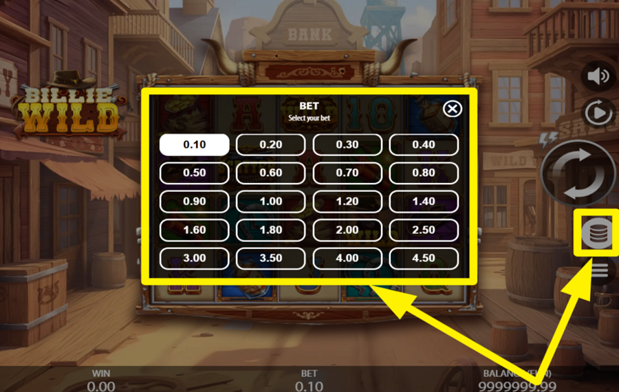 Billie Wild Weisen Sie einen Einsatzwert zu.