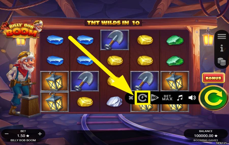 Billy Bob Boom QUICKEN THE GAME!