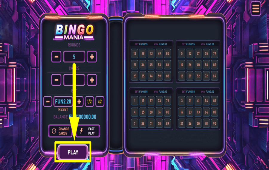 Bingo Mania VISEZ LE PRIX.