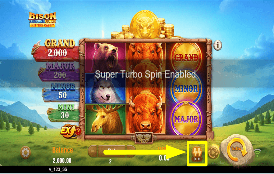 Bison Fortune Coins ПОВЫСЬТЕ СВОЙ УРОВЕНЬ.