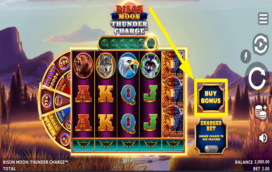 Bison Moon Thunder Charge ПОЛУЧИТЕ БОНУС!