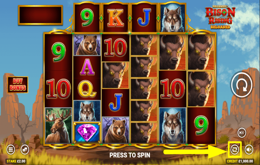 Bison Rising Reloaded Megaways ЗАПУСК АВТОМАТИЧЕСКИХ ВРАЩЕНИЙ.