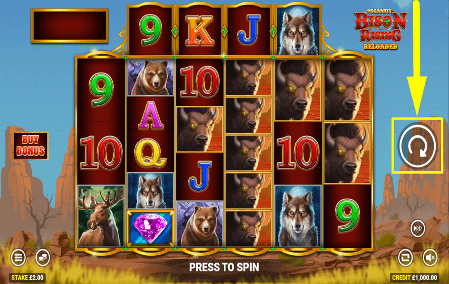 Bison Rising Reloaded Megaways ВРАЩАЙТЕСЬ, ЧТОБЫ ВЫИГРАТЬ.