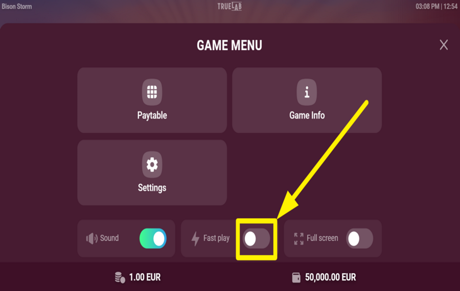 Bison Storm AMP UP THE GAME.