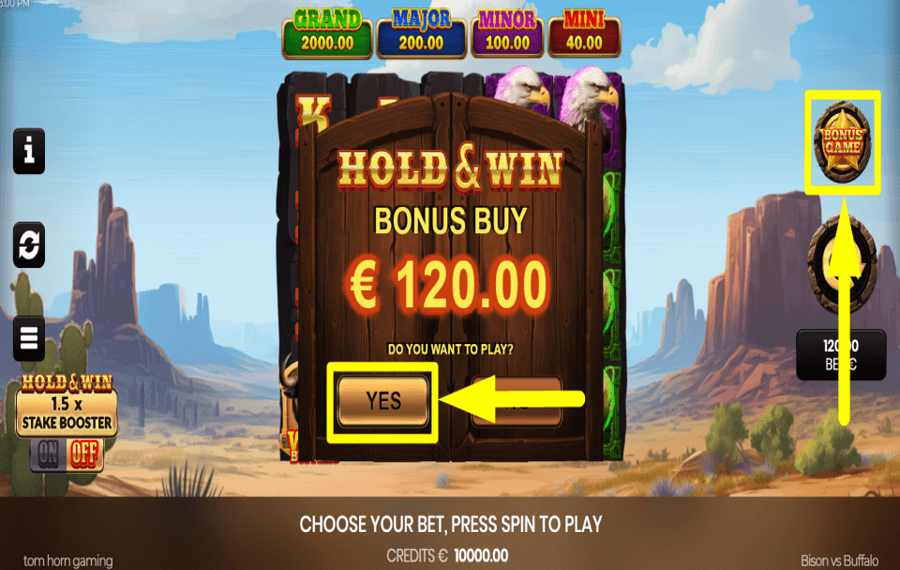 Bison vs Buffalo ПОЛУЧАЙТЕ БОНУСЫ.