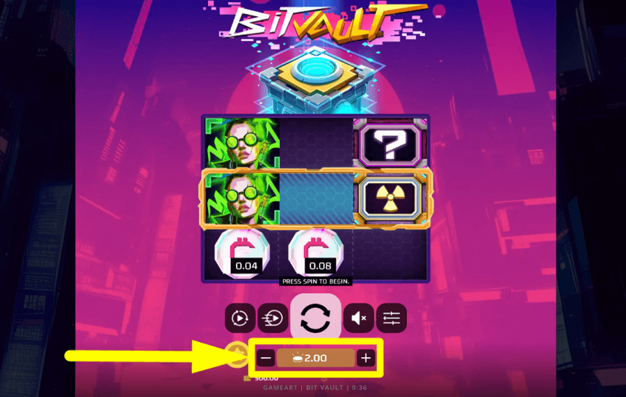 Bit Vault ИЗМЕНИТЕ СТАВКУ.