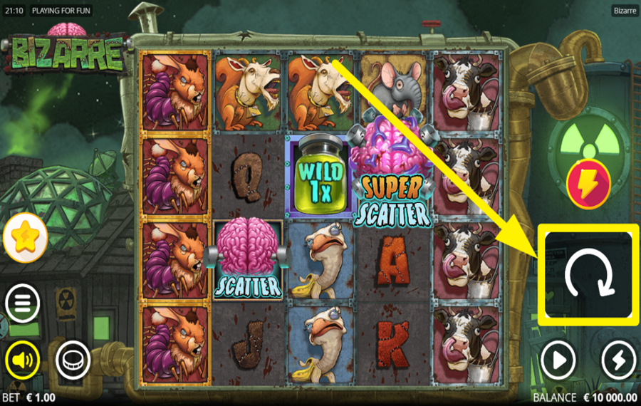 Bizarre SPIN TO WIN!