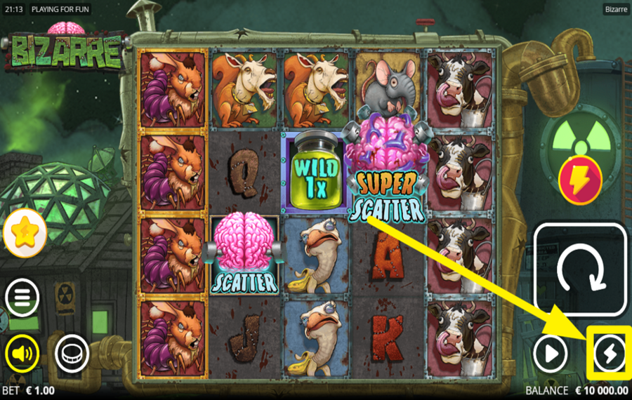 Bizarre SPEED UP THE ACTION.