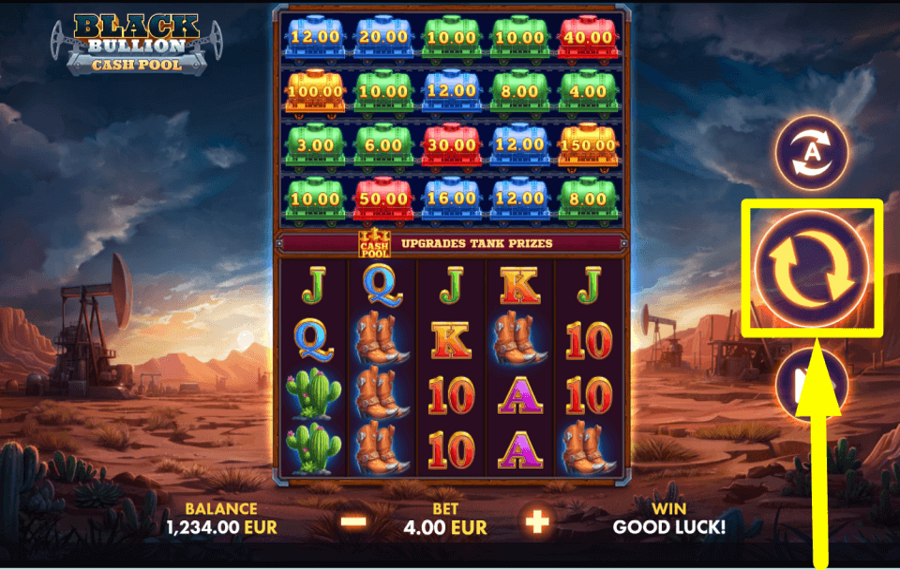 Black Bullion Cash Pool PLAY TO WIN.